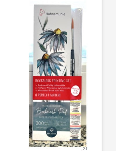 Bookmark Painting Set from Hahnemuhle