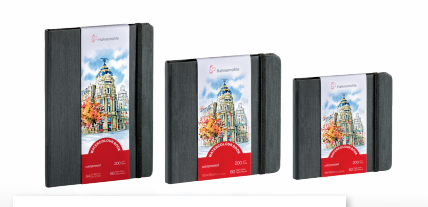 5.5" X 5.5" (Square) Akademie Watercolour Book by Hahnemuhle