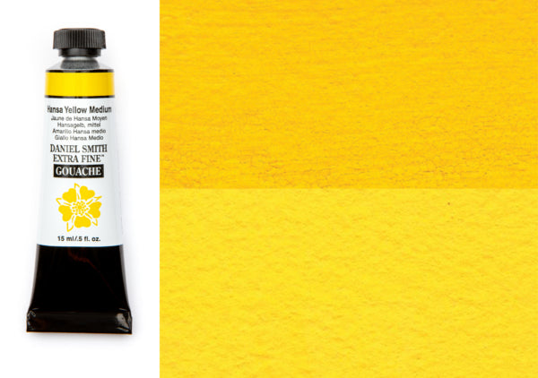 Hansa Yellow Medium 15ml Daniel Smith Gouache