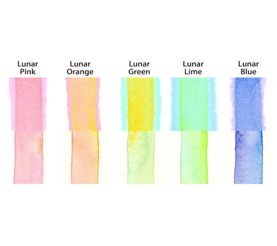 Gansai Tambi GRANULATING #3 - 5 Color Set from Kuretake MC20GN3/5V