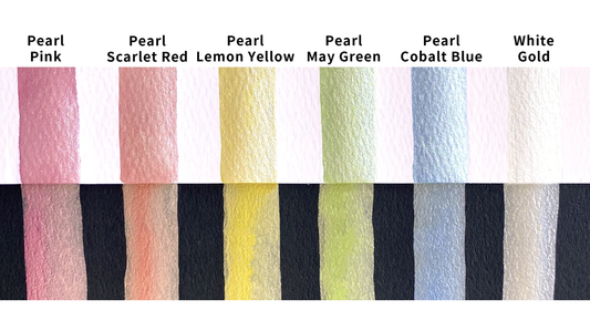 Gansai Tambi PEARL 6 Color Set MC20PC/6V