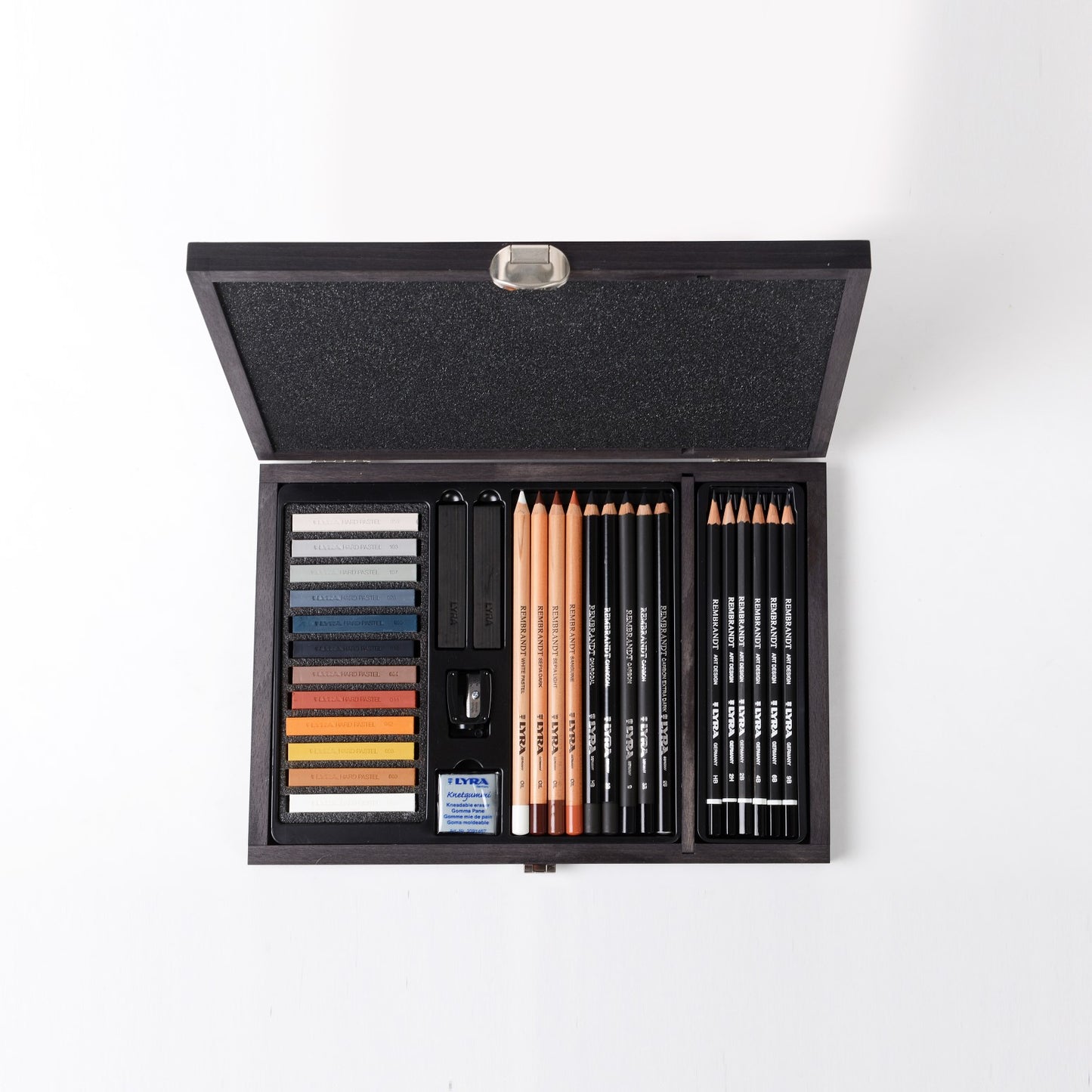 31 Piece Lyra Drawing Set in Wood Box L2054002