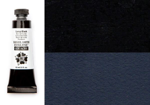 Lamp Black 15ml Daniel Smith Gouache