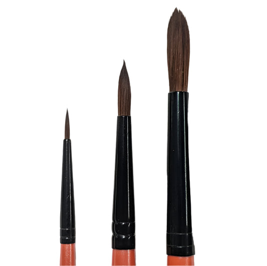 ROUND Water Lily Short-handled FM Dynasty Brush