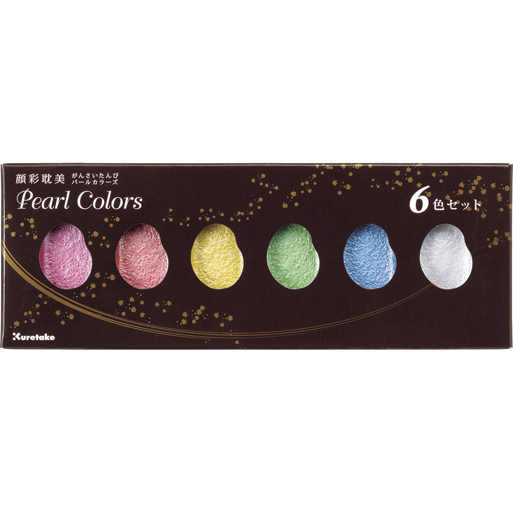 Gansai Tambi PEARL 6 Color Set MC20PC/6V