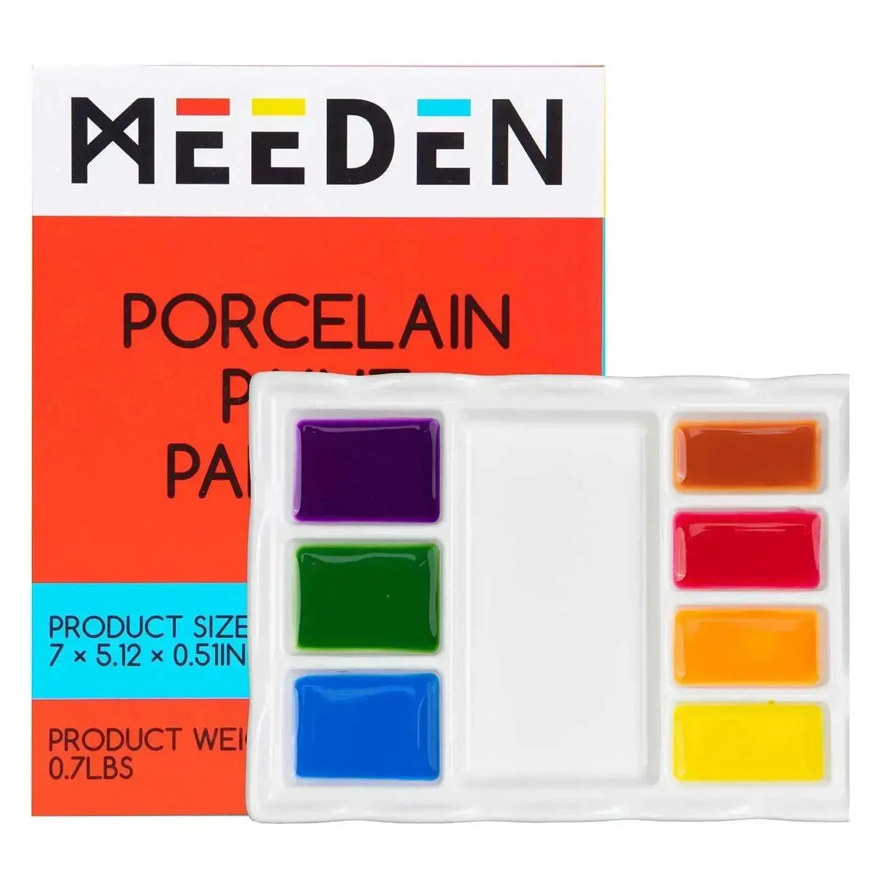 Meeden 8 Well Ceramic Palette