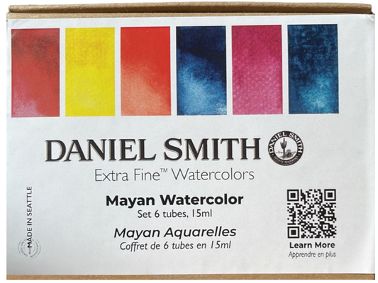 Mayan Watercolor Set 6 tubes from Daniel Smith