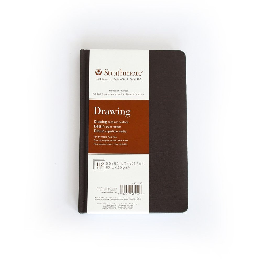 400 Series 8.5"x 5.5" Hardcover Drawing Art Book 48 sheets