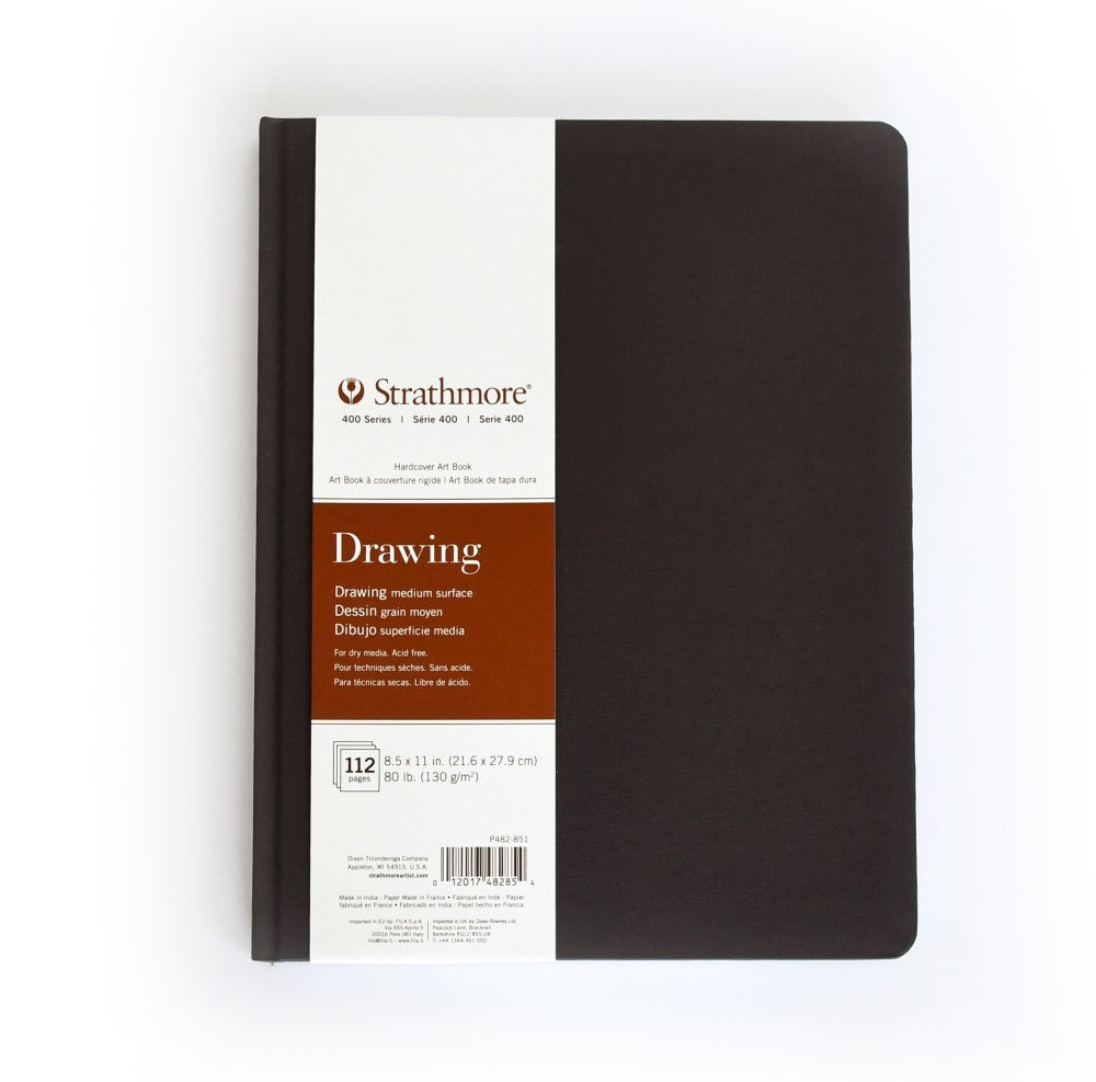 400 Series 8.5"x 11" Hardcover Drawing Art Book 56 sheets