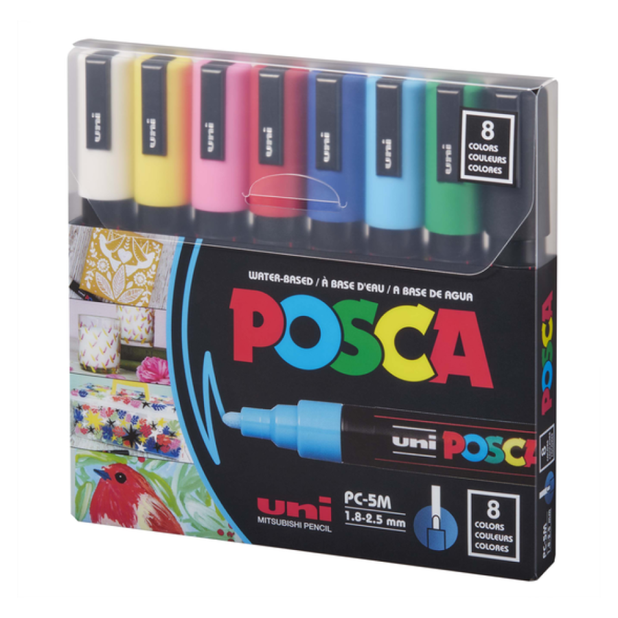 Posca Paint Marker 5M Set 8