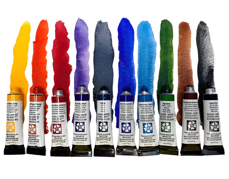 Paul Wang’s Master Colour Play Lab Set Daniel Smith watercolors