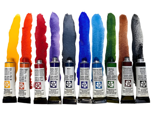 Paul Wang’s Master Colour Play Lab Set Daniel Smith watercolors