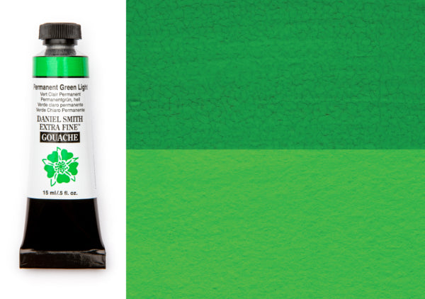 Permanent Green Light 15ml Daniel Smith Gouache