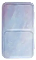 Metal Watercolor Tin ASSORTED COLORS: 12 Half Pans