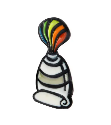 Enamel Pin: Paint Tube