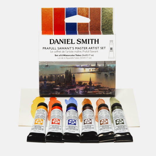Praful Sawant Master Artist Set – Daniel Smith watercolors (6 tube)