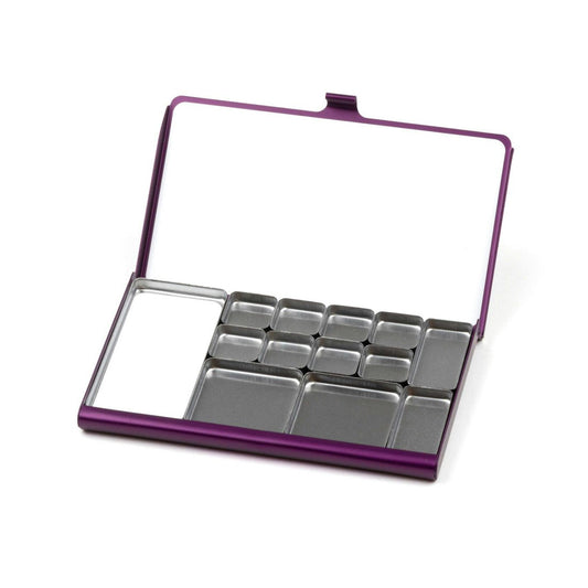 PURPLE Art ToolKit Pocket Palette w/ Assorted Pans