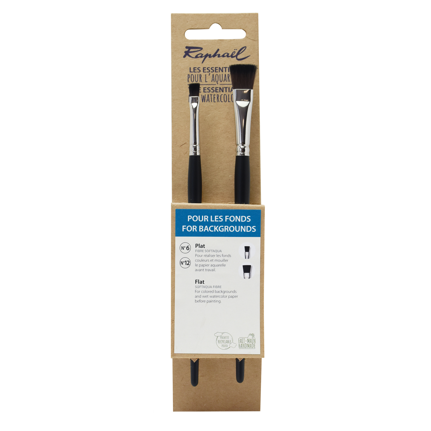 Raphael "For Backgrounds" Essential Brush Set/2 Brushes