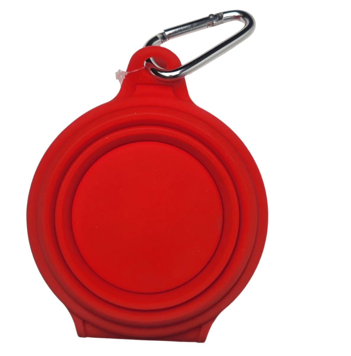Silicone Orange Collapsible Double Water Bowl 230ml x 2 #9055