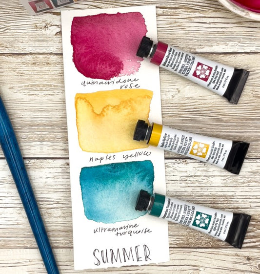 Summer – 5ml Daniel Smith Watercolor Triad Tube Set