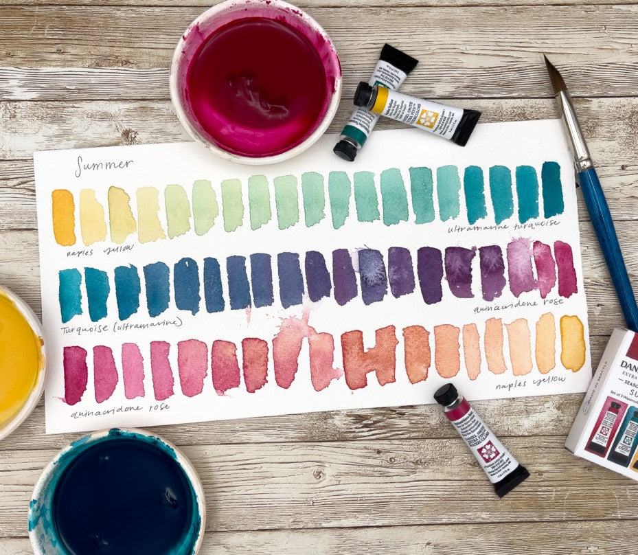 Summer – 5ml Daniel Smith Watercolor Triad Tube Set