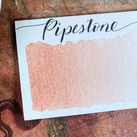 Pipestone Half Pan Watercolor: Stoneground Paint Co.