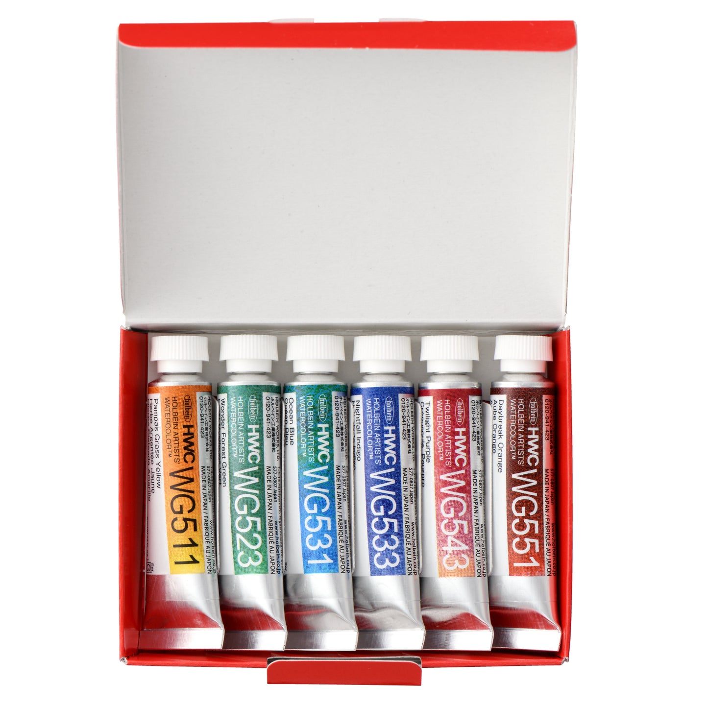 HWC 6 - 5ml Landscape Granulating Watercolor Set