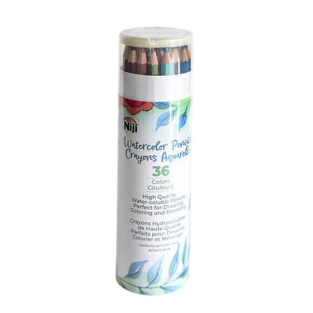 36 Watercolor Pencils in a TUBE!