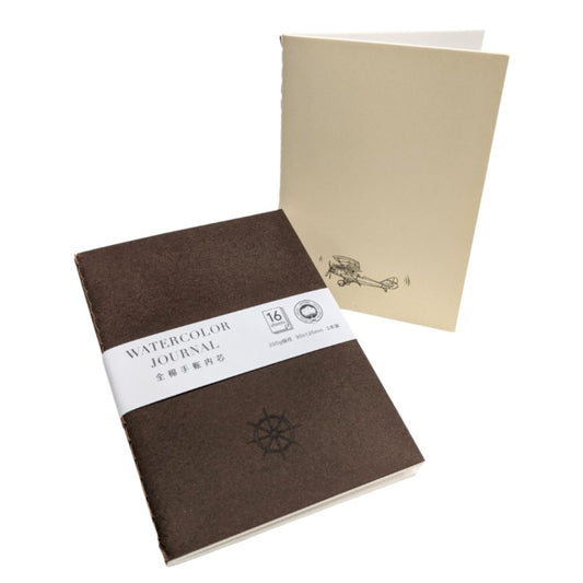 POTENTATE Watercolor Journal 2/pack SMOOTH 90x125mm (small)