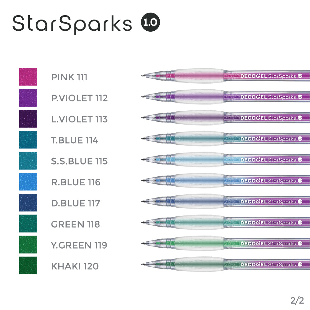 Deco Gel 1.0 StarSparks Full 20pc Set