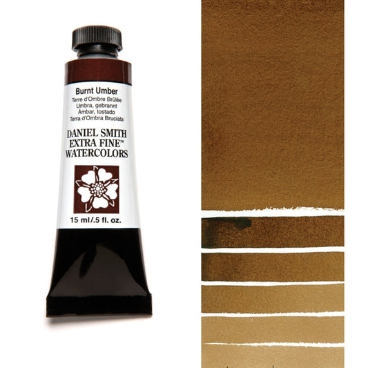 Burnt Umber Daniel Smith 15ml  Extra Fine Watercolor