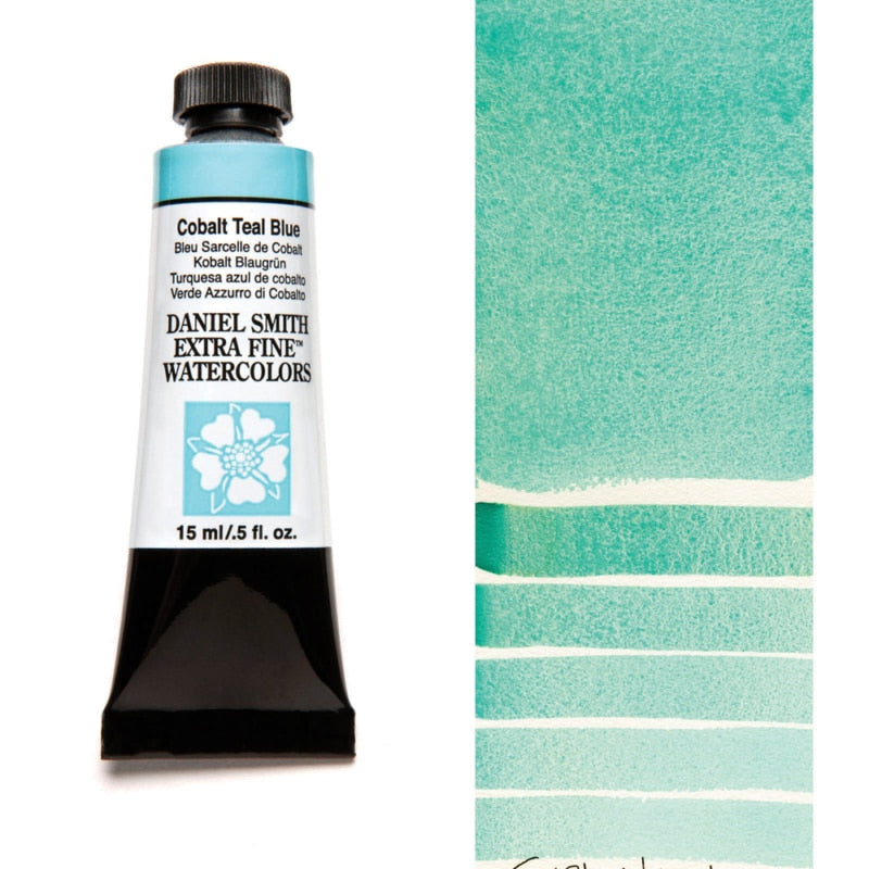 Cobalt Teal Blue Daniel Smith Extra Fine Watercolor