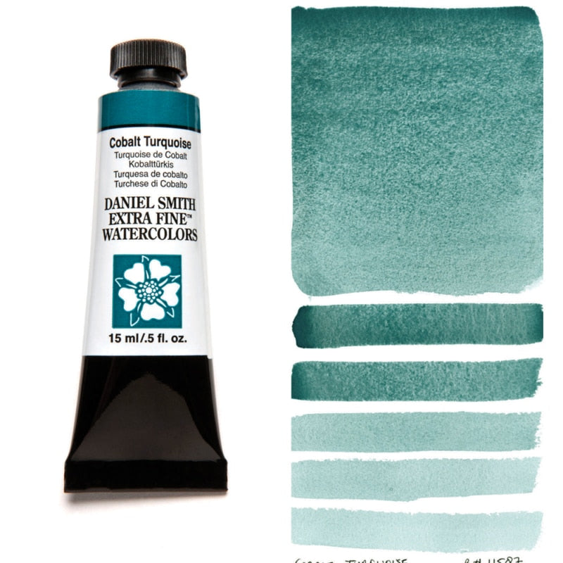 Cobalt Turquoise Daniel Smith 15ml Extra Fine Watercolor