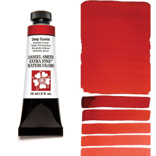 Deep Scarlet Daniel Smith 15ml Extra Fine Watercolor
