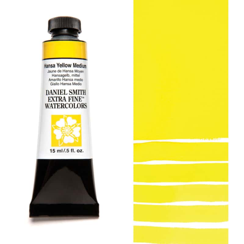 Hansa Yellow Medium Daniel Smith 15ml Extra Fine Watercolor