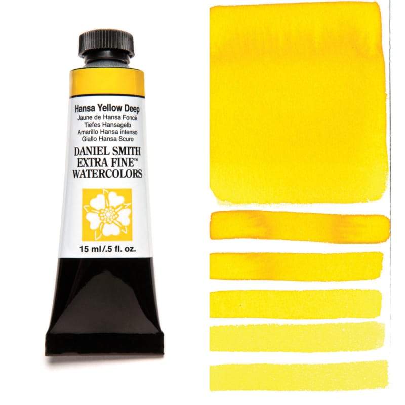 Hansa Yellow Deep Daniel Smith 15ml Extra Fine Watercolor
