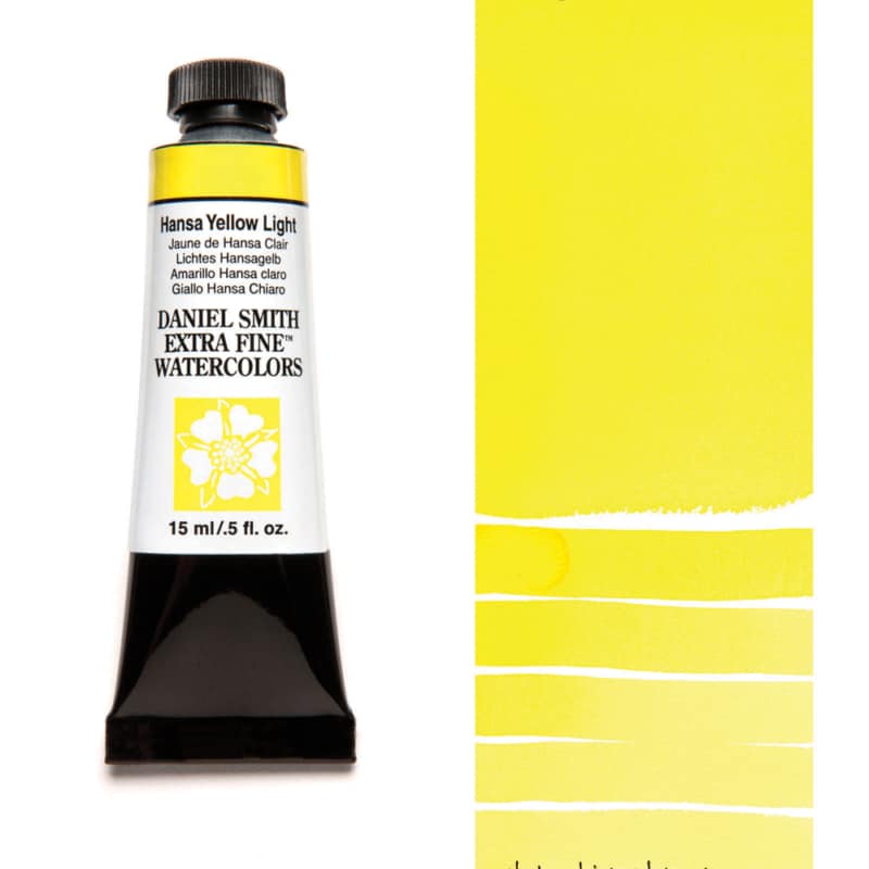 Hansa Yellow Light Daniel Smith 15ml Extra Fine Watercolor