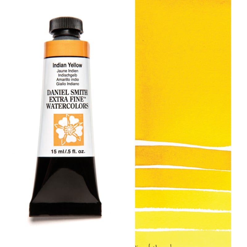 Indian Yellow Daniel Smith 15ml Extra Fine Watercolor