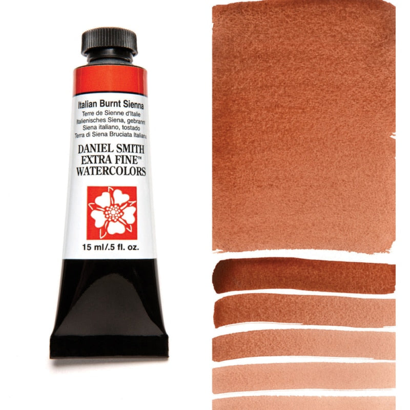 Italian Burnt Sienna Daniel Smith 15ml Extra Fine Watercolor