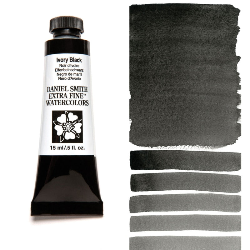 Ivory Black Daniel Smith Extra Fine Watercolor