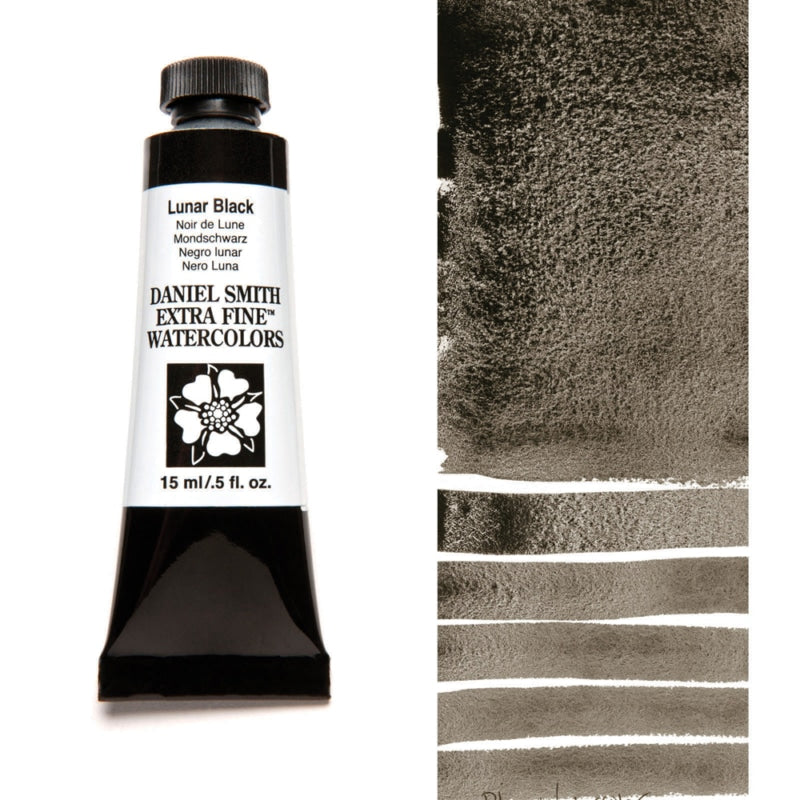 Lunar Black Daniel Smith 15ml Extra Fine Watercolor