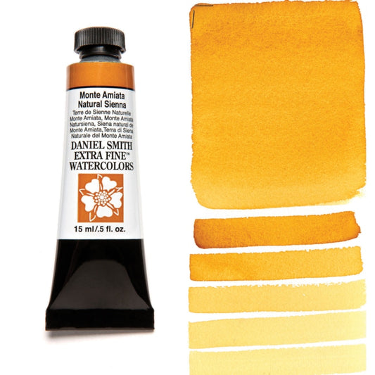 Monte Amiata Natutal Sienna Daniel Smith 15ml Extra Fine Watercolor