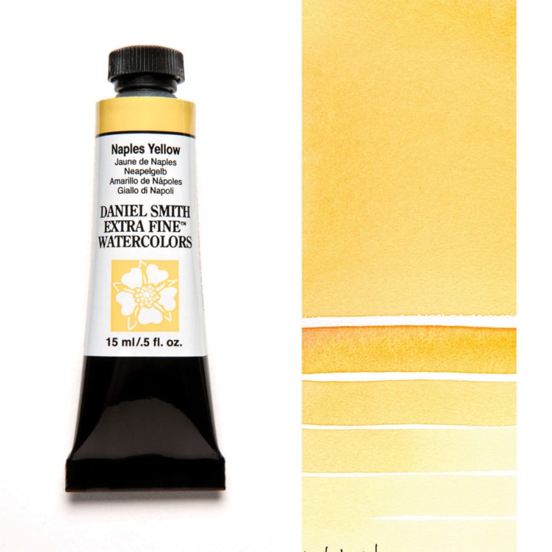 Naples Yellow Daniel Smith 15ml Extra Fine Watercolor