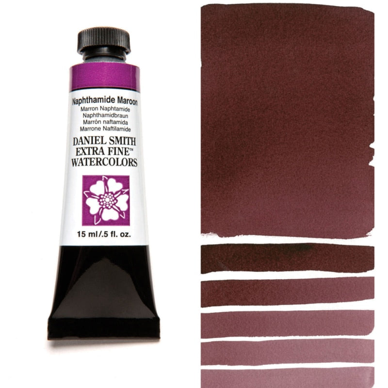 Naphthamide Maroon Daniel Smith 15ml Extra Fine Watercolor