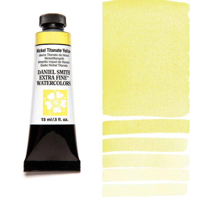 Nickel Titanate Yellow Daniel Smith 15ml Extra Fine Watercolor