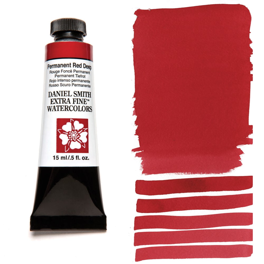 Permanent Red Deep Daniel Smith 15ml Extra Fine Watercolor