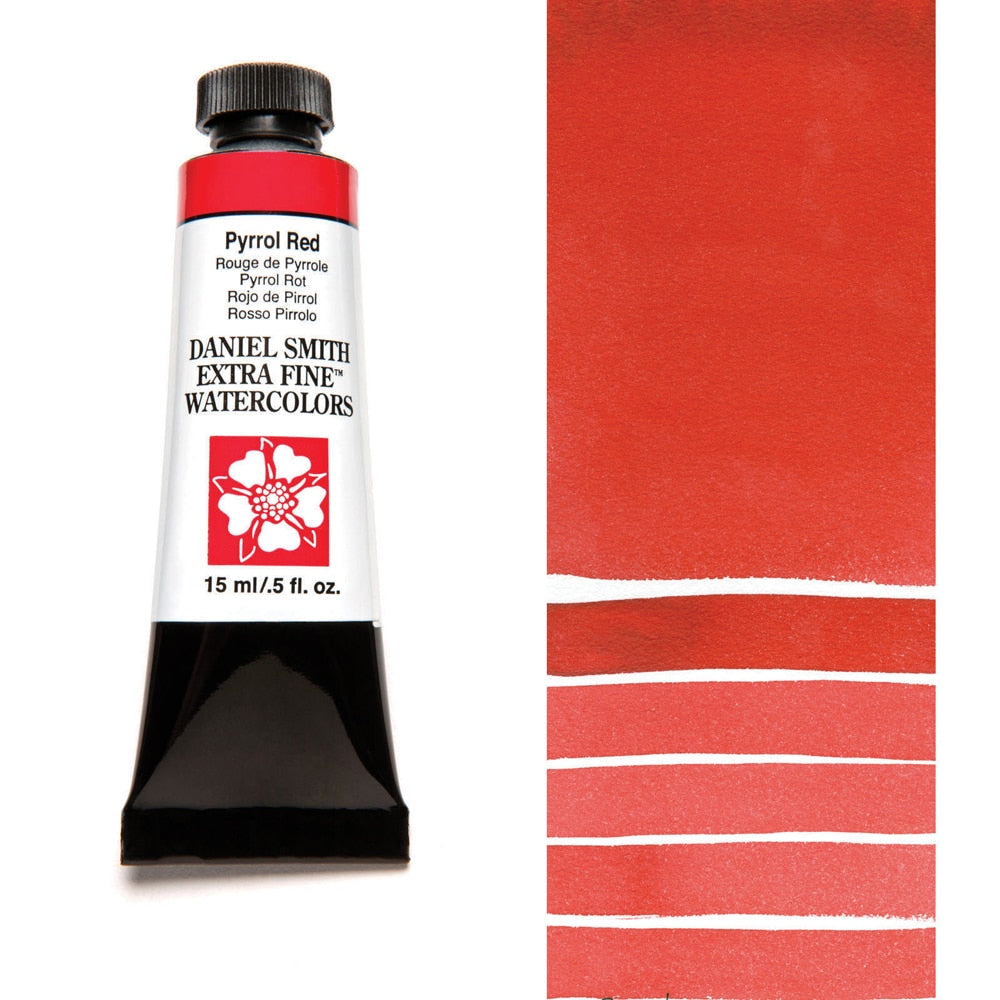 Pyrrol Red Daniel Smith 15ml Extra Fine Watercolor