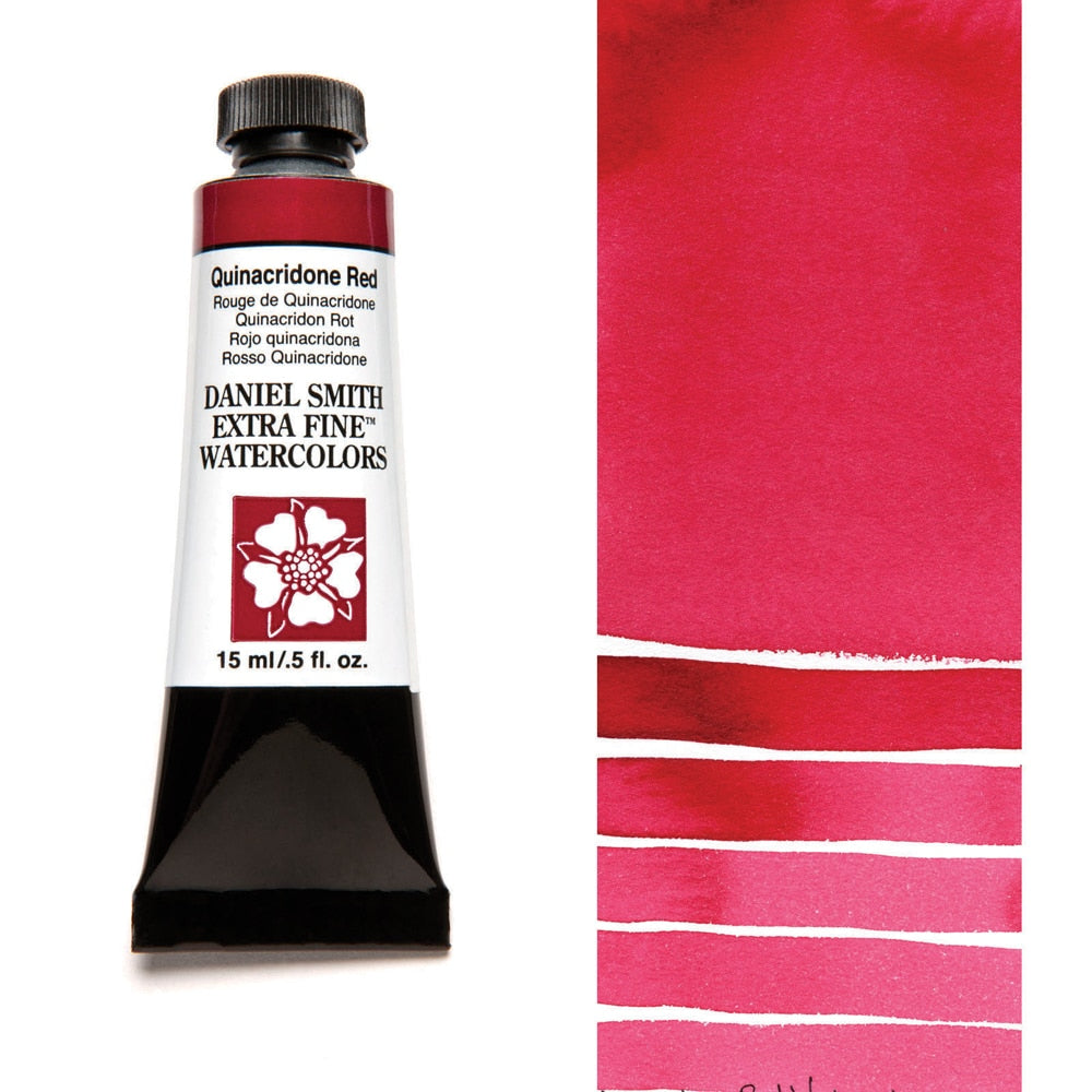 Quinacridone Red Daniel Smith 15ml Extra Fine Watercolor