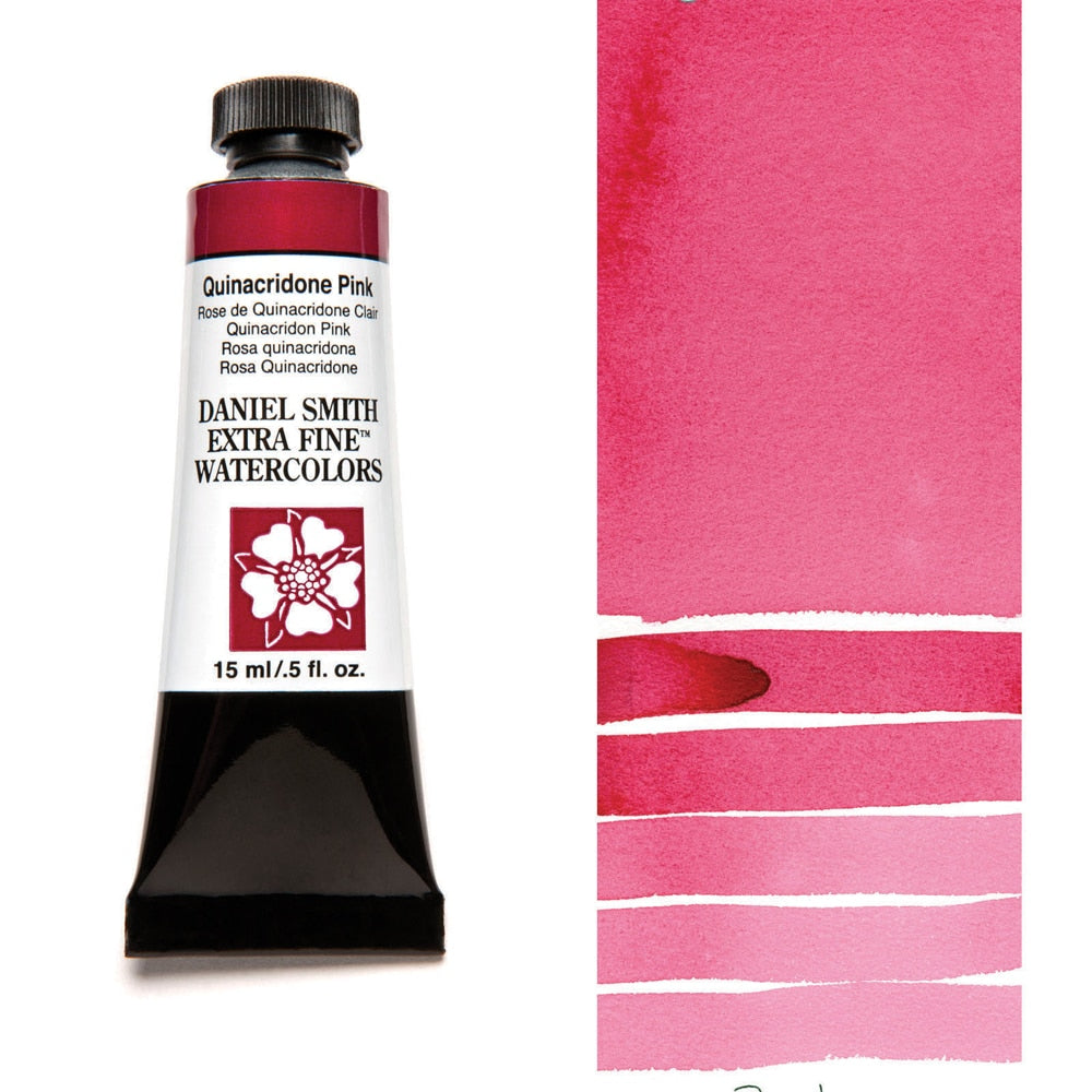 Quinacridone Pink Daniel Smith 15ml Extra Fine Watercolor