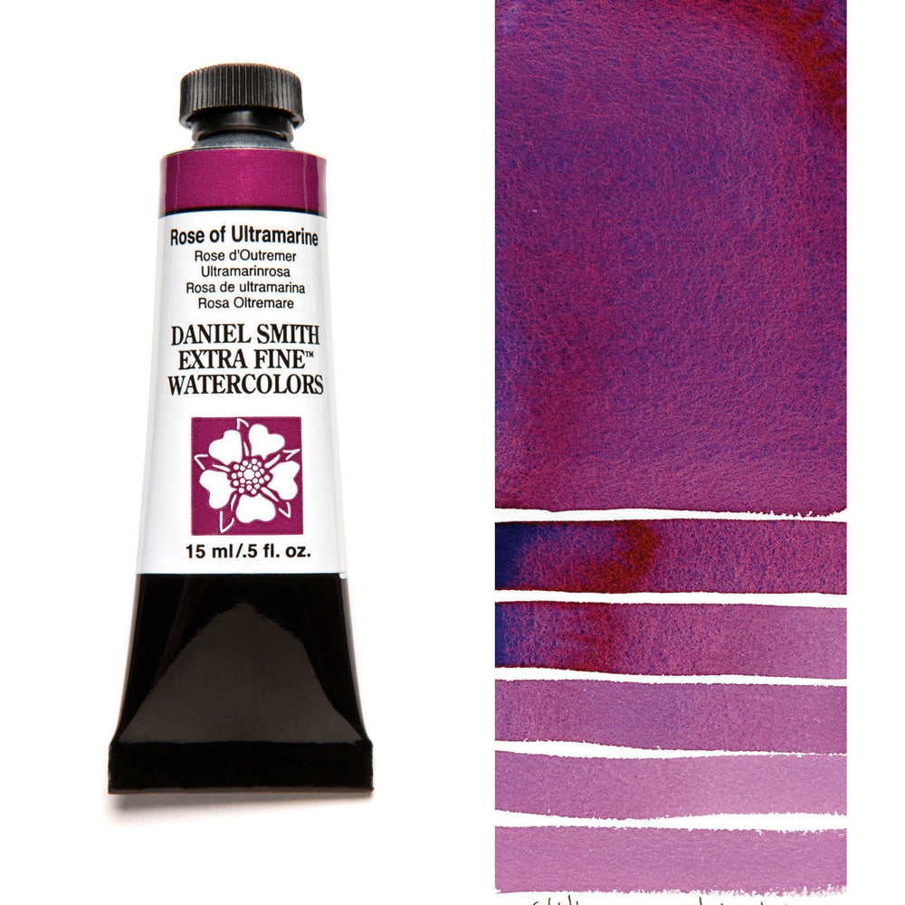Rose of Ultramarine Daniel Smith Extra Fine Watercolor